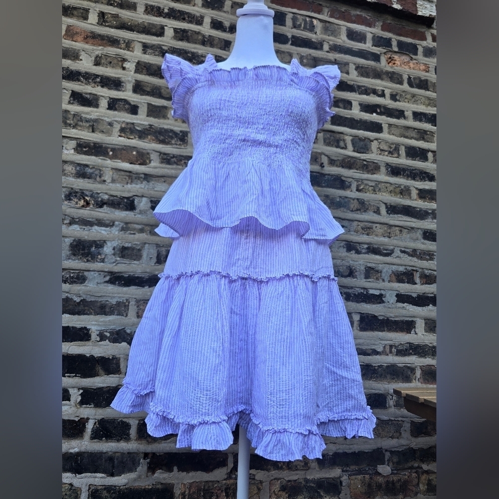 Hill House Lilac Tiered Dress